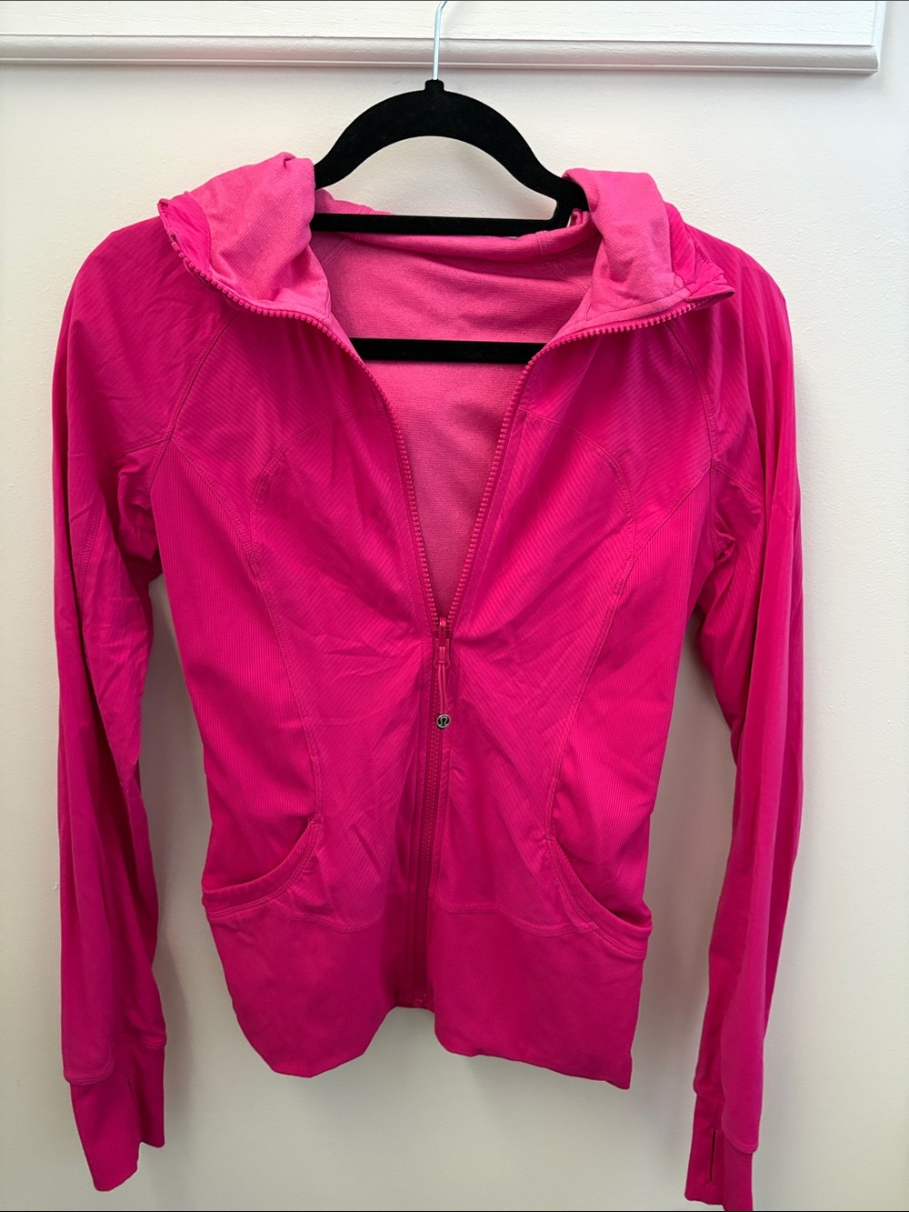 Lululemon Women's Pink reversible Zip-Up Hoodie Jacket